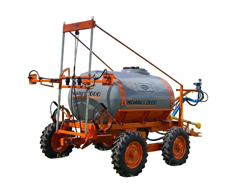 PULVERIZADOR PECUÁRIO 2000L 4R ARO 16'' - CIMAG - Imagem 2
