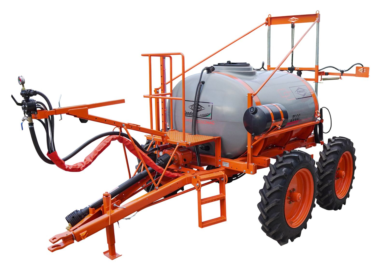 PULVERIZADOR PECUÁRIO 2000L 4R ARO 24'' - CIMAG - Imagem 5