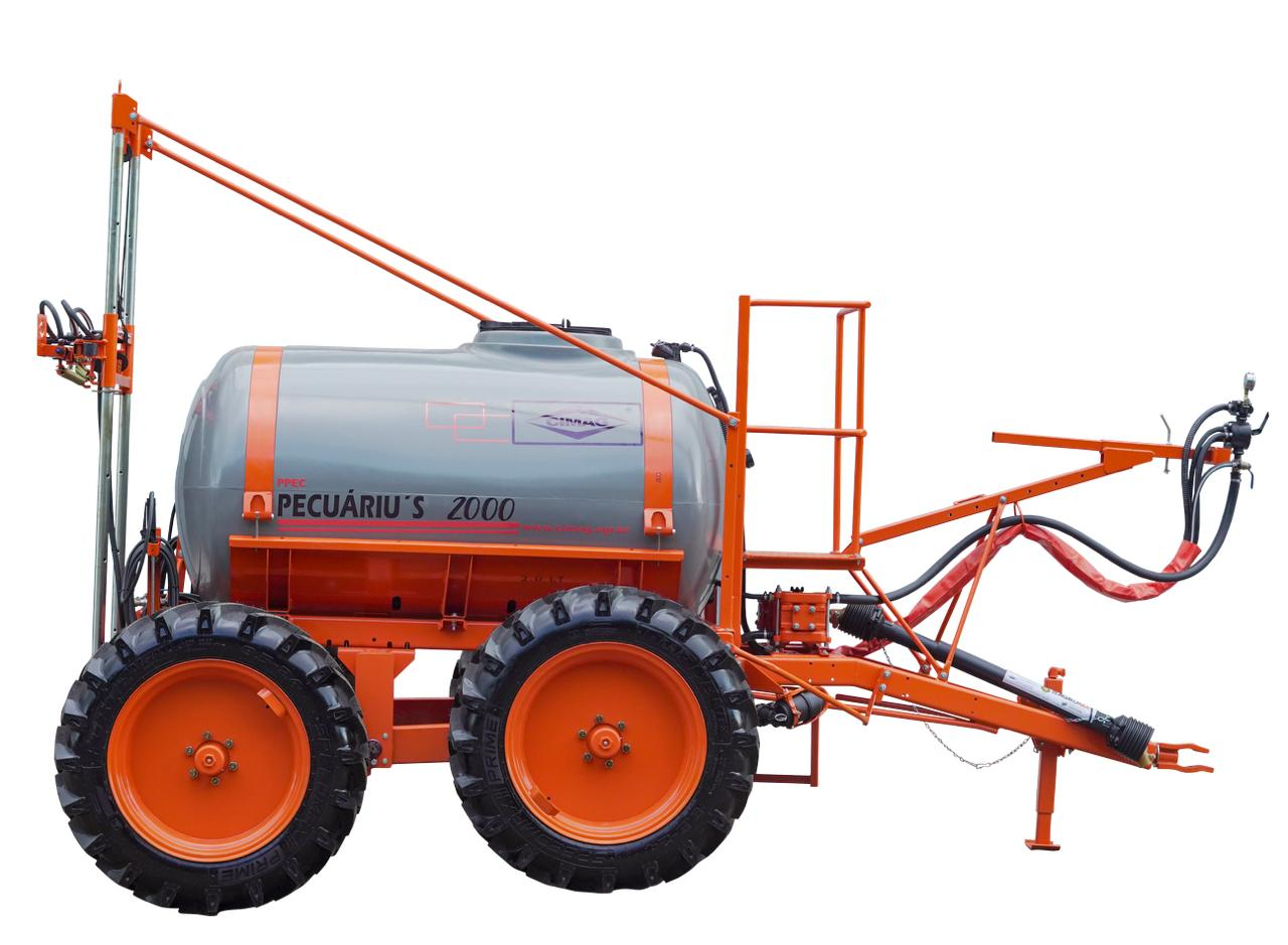 PULVERIZADOR PECUÁRIO 2000L 4R ARO 24'' - CIMAG - Imagem 3