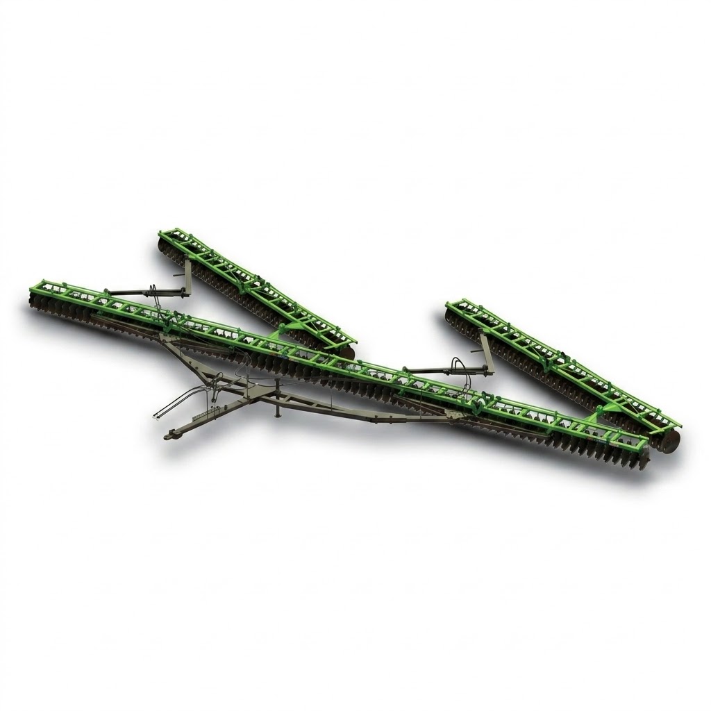 GANFP (R) D 160 - Grade Niveladora Flutuante dupla com pneu